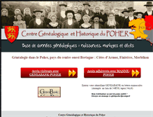 Tablet Screenshot of cgh-poher.org